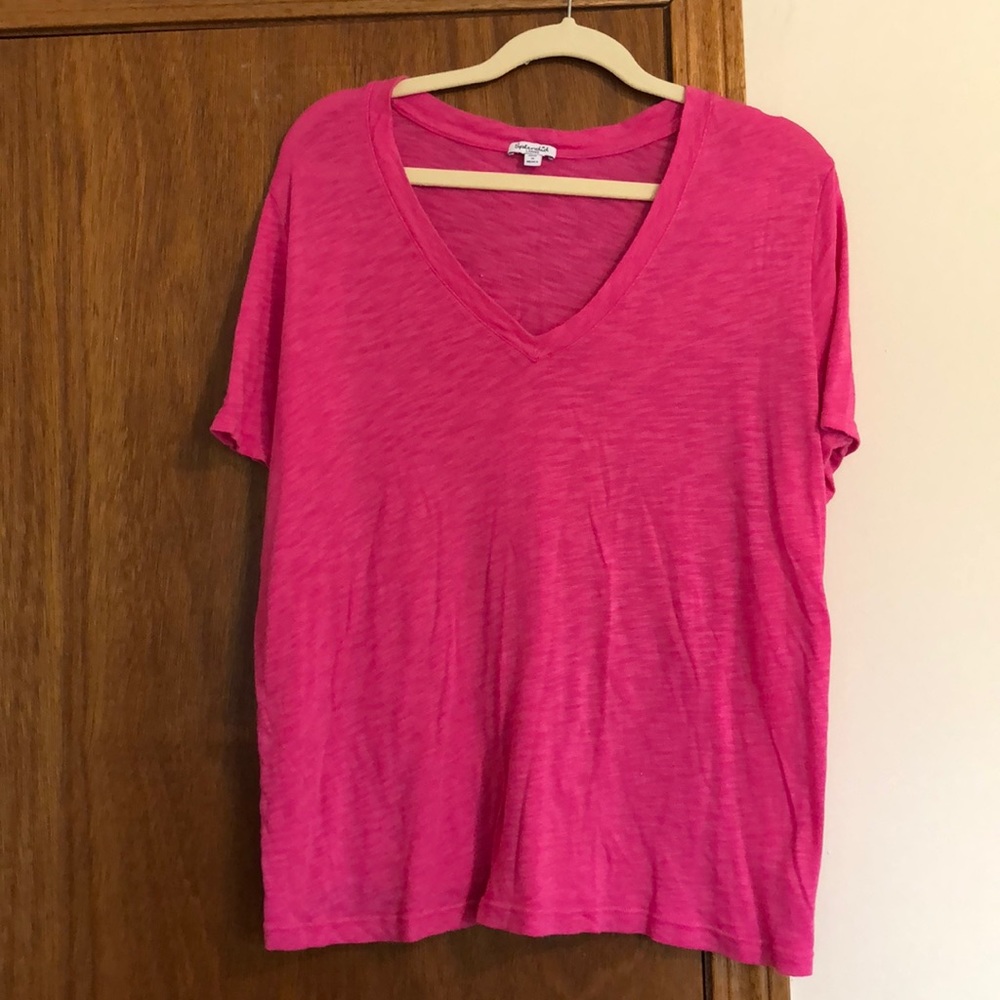 Splendid hot pink T-shirt